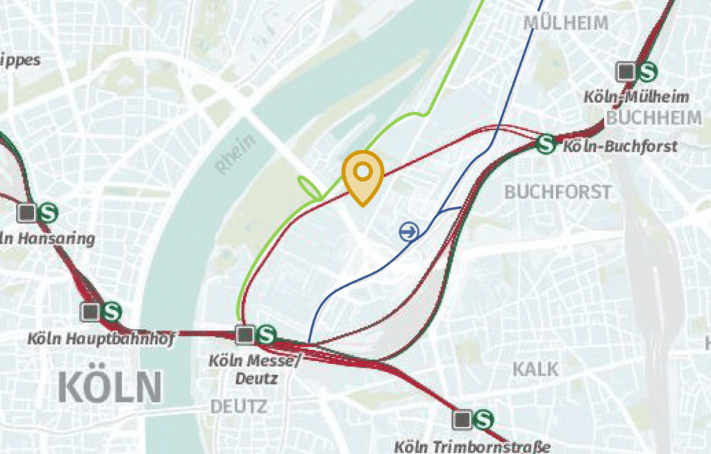 Anbindung Cologneo Campus Köln