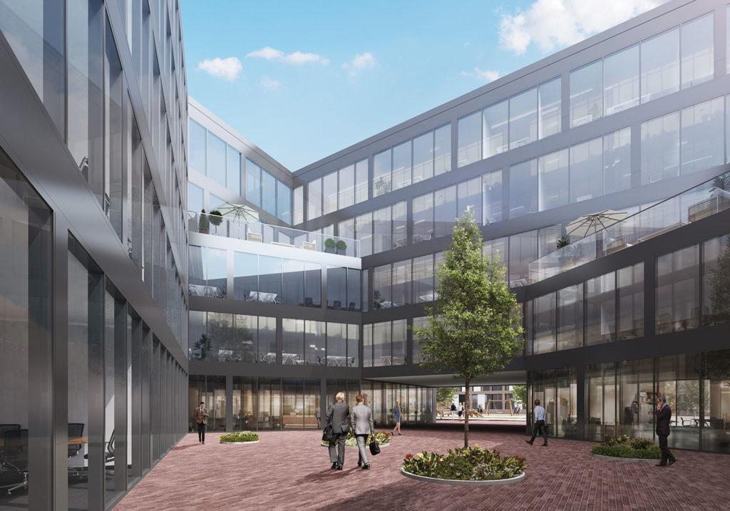 Cologneo Campus Köln MI5 Innenhof