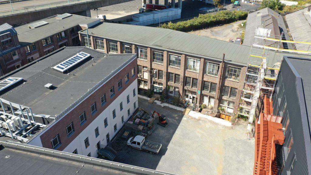 Kreativszene in Köln - Kunst und Gewerbehaus III Drone
